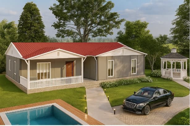 Tek Katlı Prefabrik Ev
