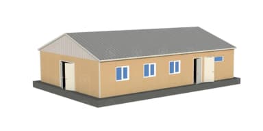 124 m2 Prefabrik Yemekhane - 2