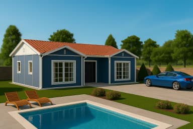 52 m² Prefabrik Ev - 1