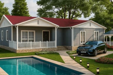 149 m² Prefabrik Ev - 2