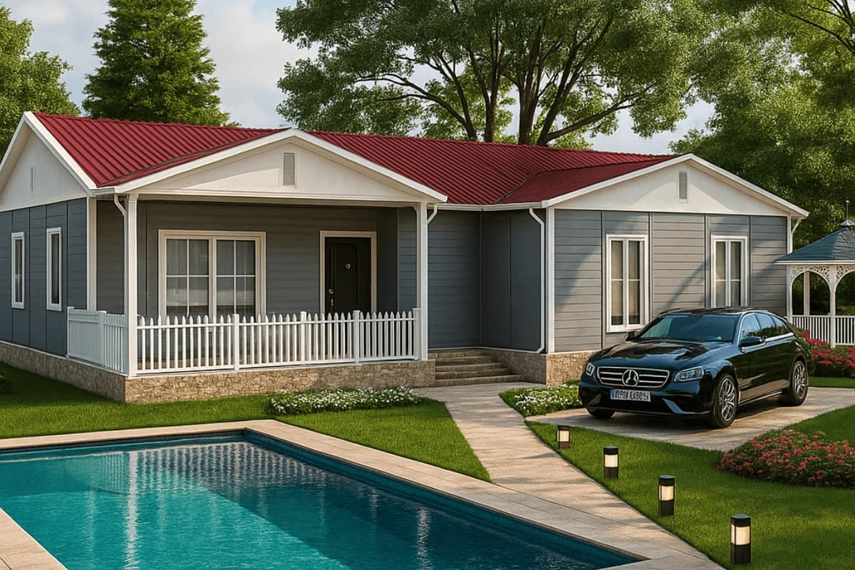 149 m² Prefabrik Ev - 2