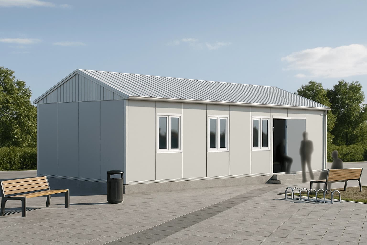 58 m2 Prefabrik Yemekhane