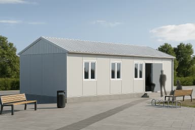 58 m2 Prefabrik Yemekhane - 1