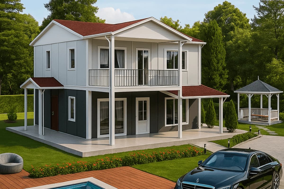 149 m2 Dubleks Prefabrik Ev