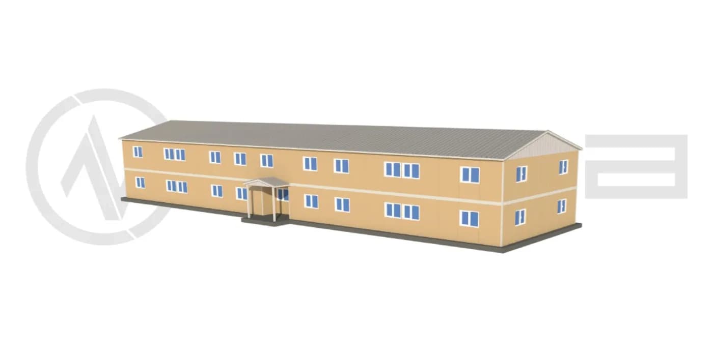 561 m2 Prefabrik Ofis - 2