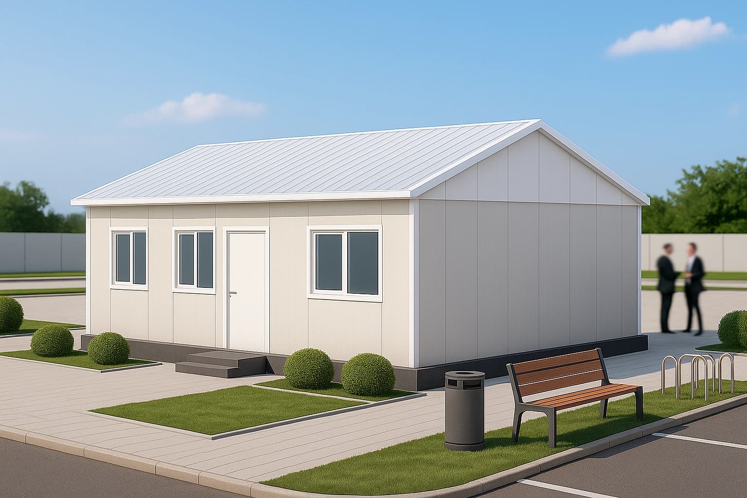 39 m2 Prefabrik Ofis - 1