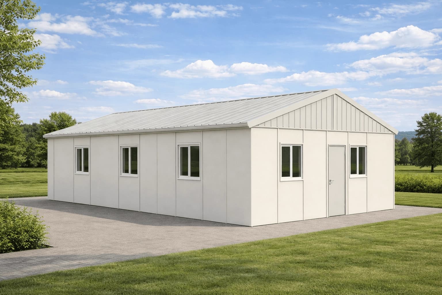 113 m2 Prefabrik Şantiye