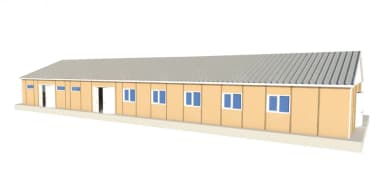 237 m2 Prefabrik Yemekhane - 2