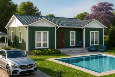 131 m² Prefabrik Ev - 1