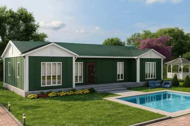 131 m² Prefabrik Ev - 2