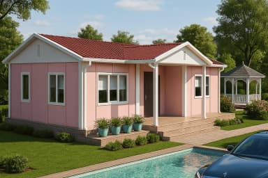 81 m² Prefabrik Ev - 2