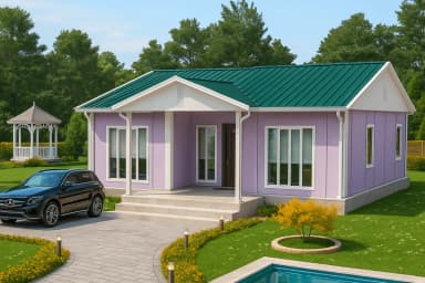 96 m² Prefabrik Ev - 2