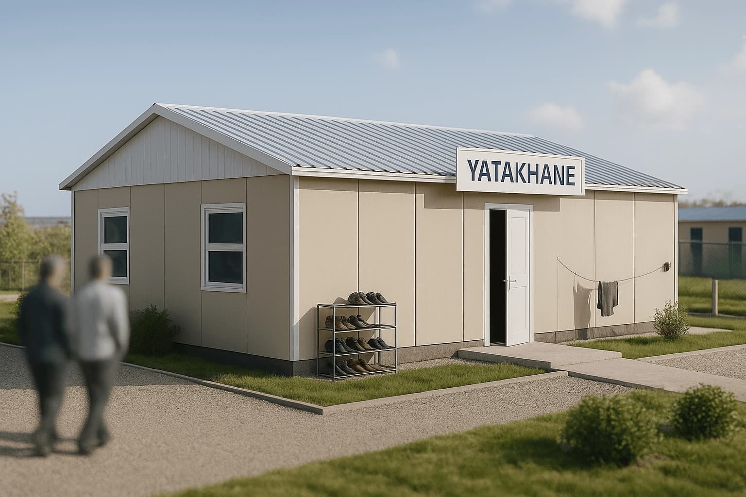 68 m2 Prefabrik Yatakhane