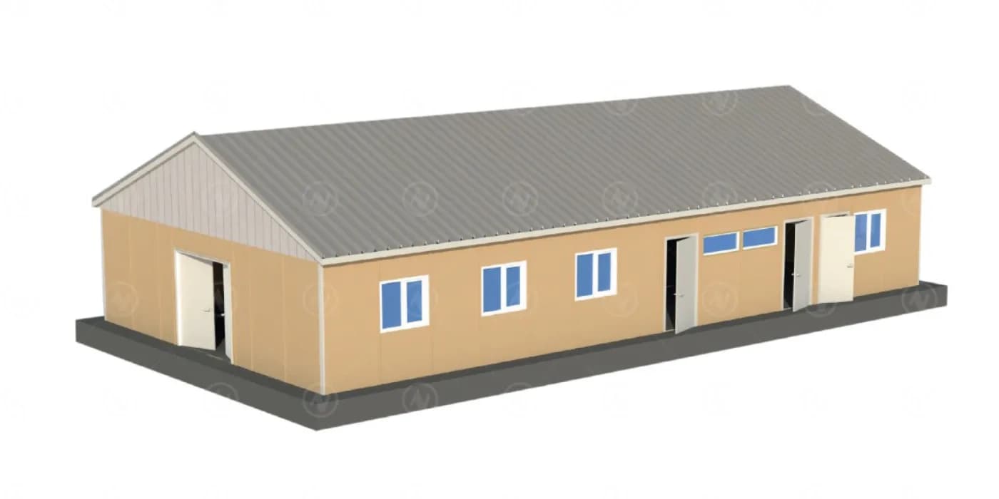 158 m2 Prefabrik Yemekhane - 2