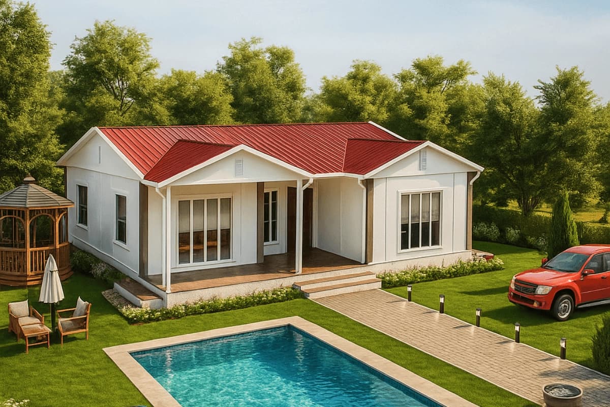 100 m² Prefabrik Ev - 2