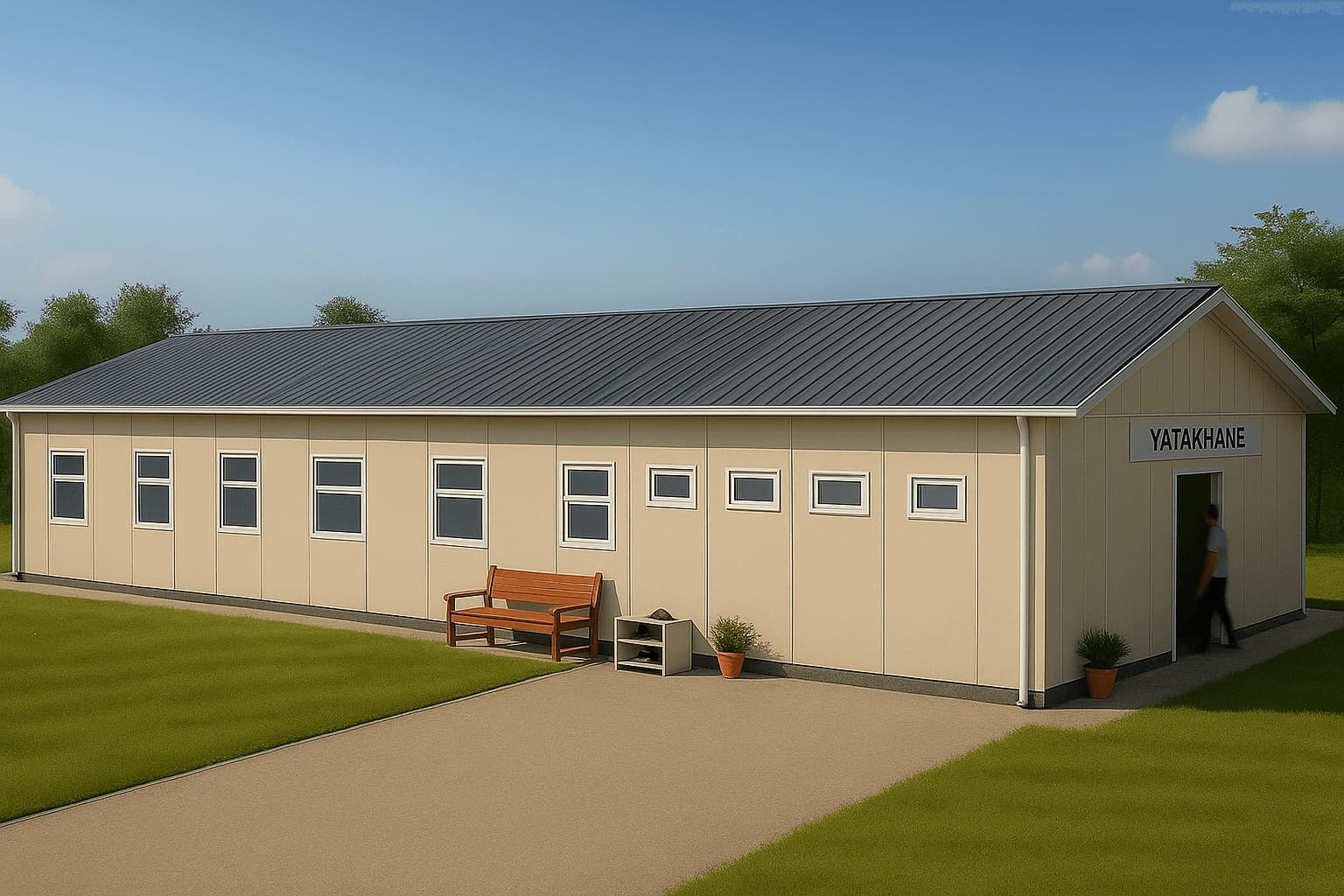 181 m2 Prefabrik Yatakhane - 2