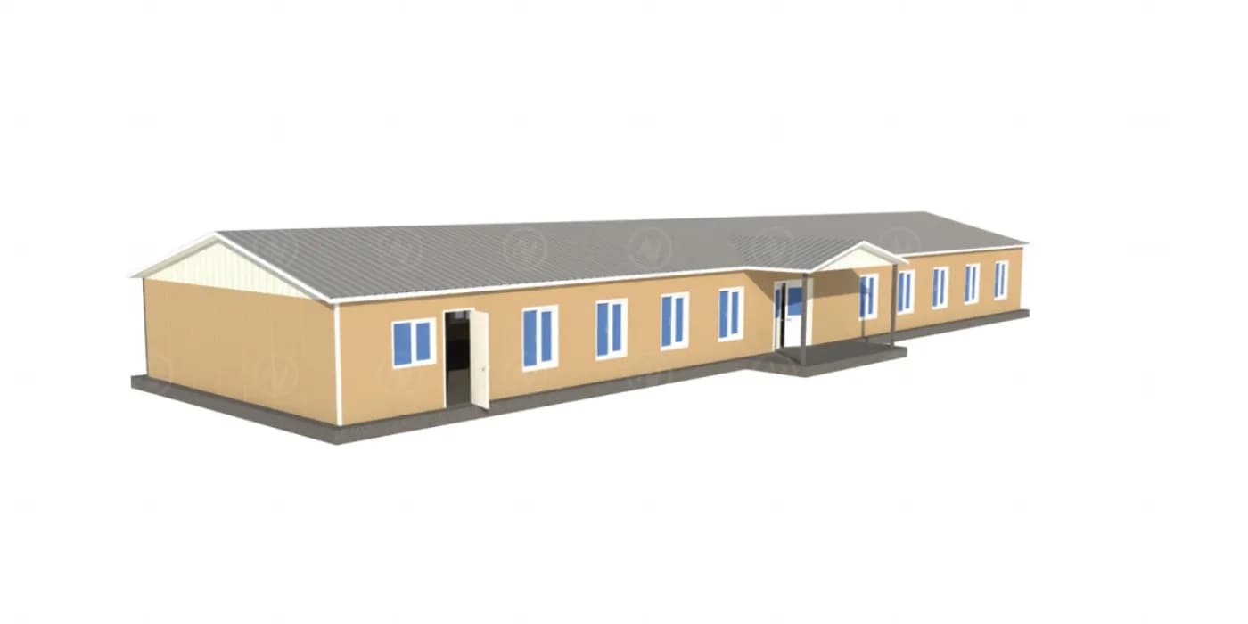 304 m2 Prefabrik Sosyal Tesis - 2