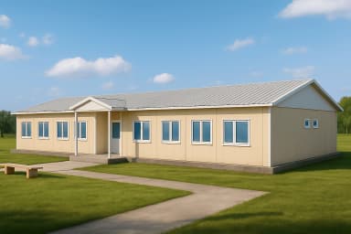 349 m2 Prefabrik Okul - 2