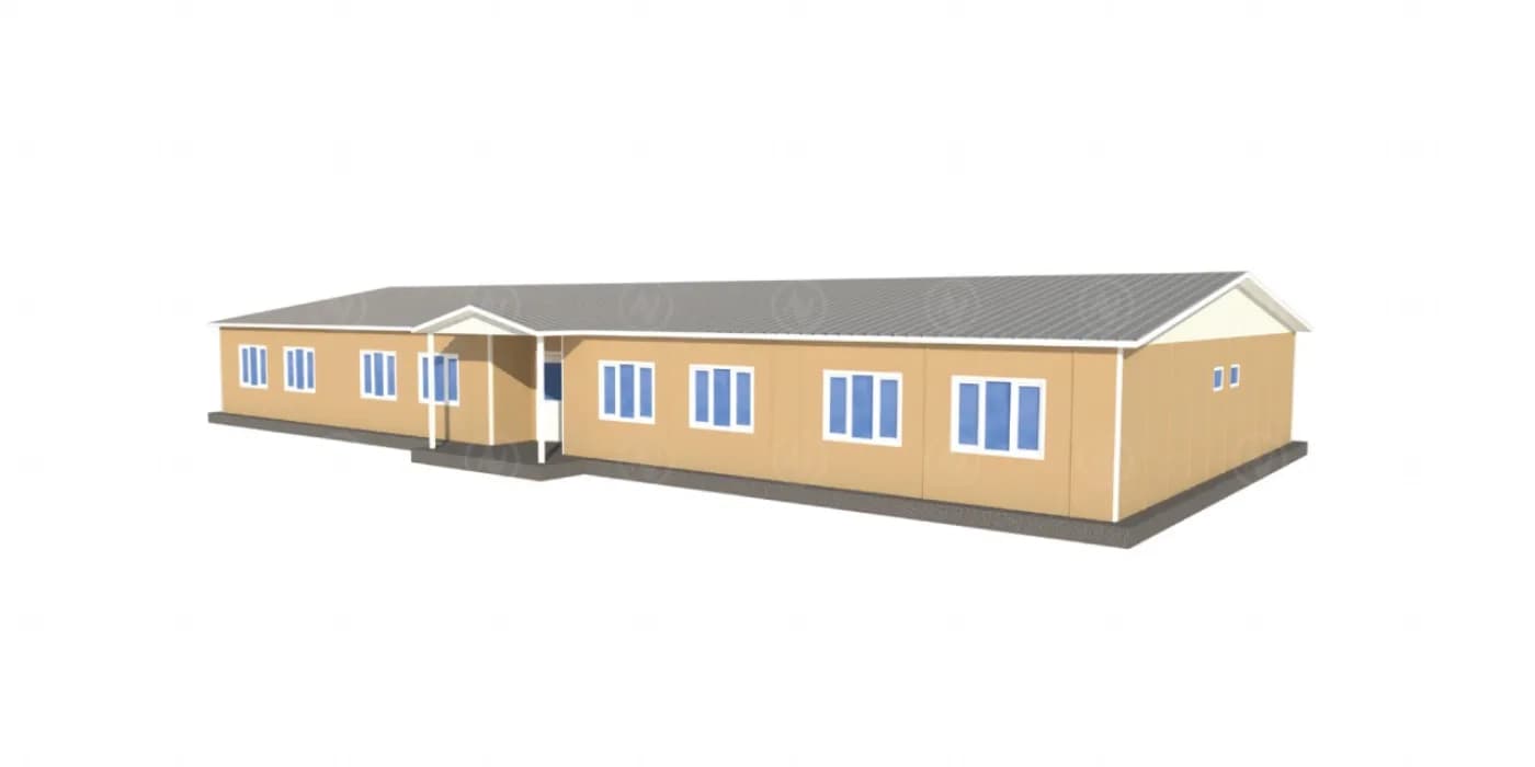 349 m2 Prefabrik Okul - 3