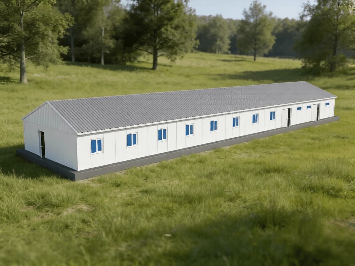 506 m² Prefabrik Yemekhane - 2