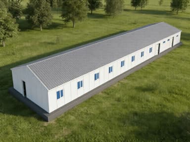 506 m² Prefabrik Yemekhane - 1