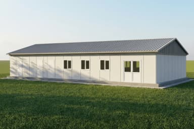 161 m² Prefabrik Yemekhane - 1