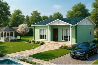 74 m² Prefabrik Ev - 1