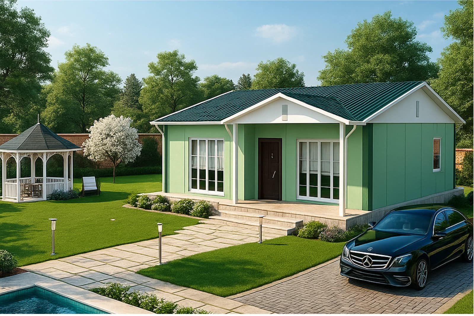 74 m² Prefabrik Ev - 1