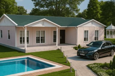 123 m² Prefabrik Ev - 2