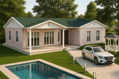 123 m² Prefabrik Ev - 1