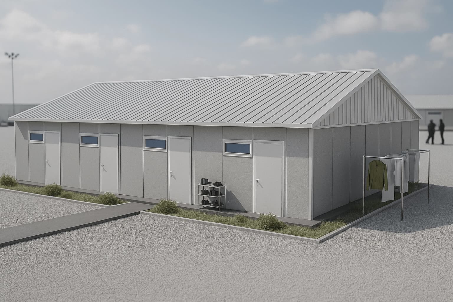 137 m2 Prefabrik Yatakhane