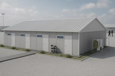 137 m2 Prefabrik Yatakhane - 1