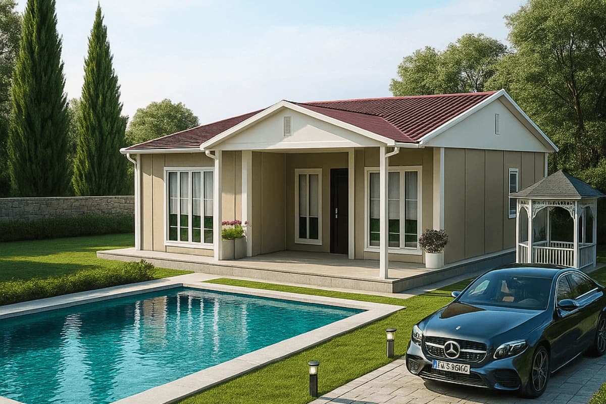 85 m² Prefabrik Ev - 1