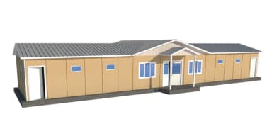 148 m2 Prefabrik Spor Tesisi - 2