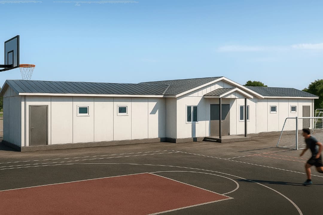 148 m2 Prefabrik Spor Tesisi