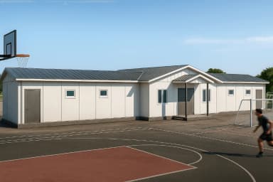 148 m2 Prefabrik Spor Tesisi - 1