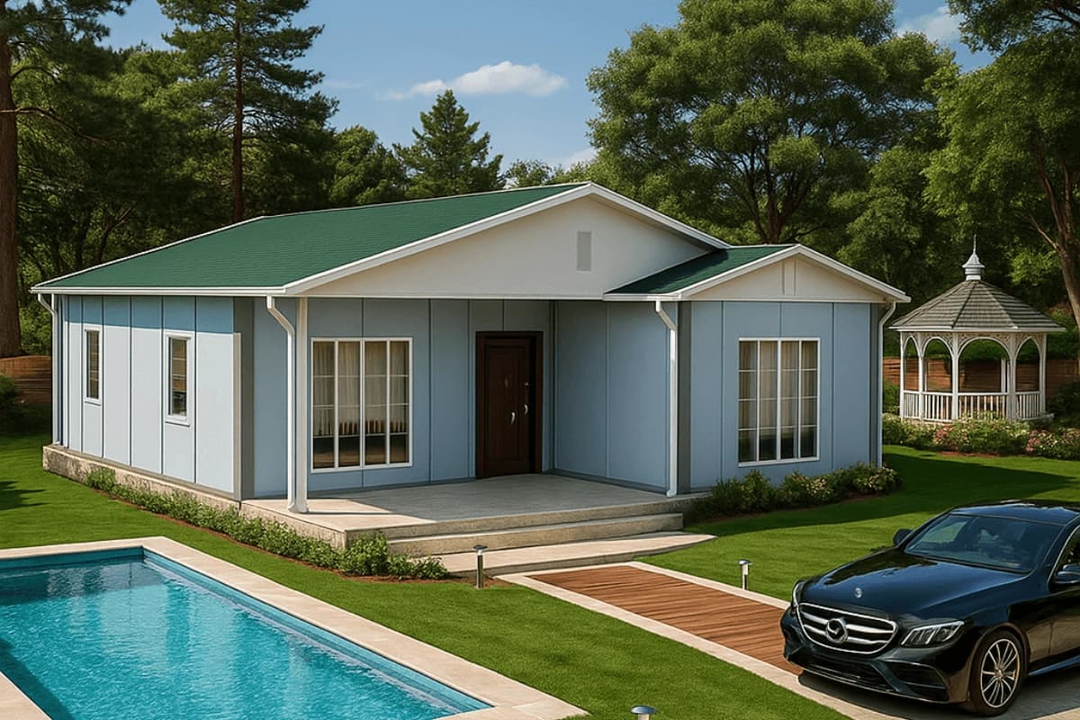 92 m² Prefabrik Ev - 1