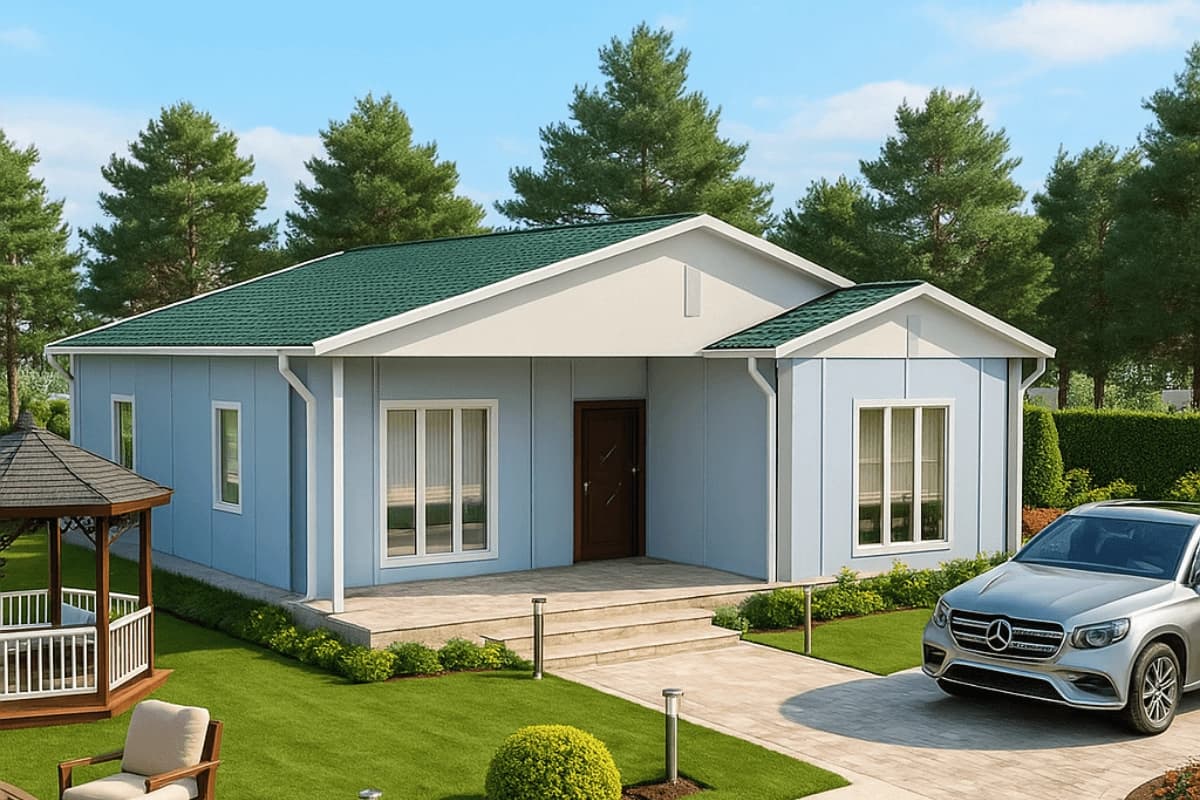 92 m² Prefabrik Ev - 2