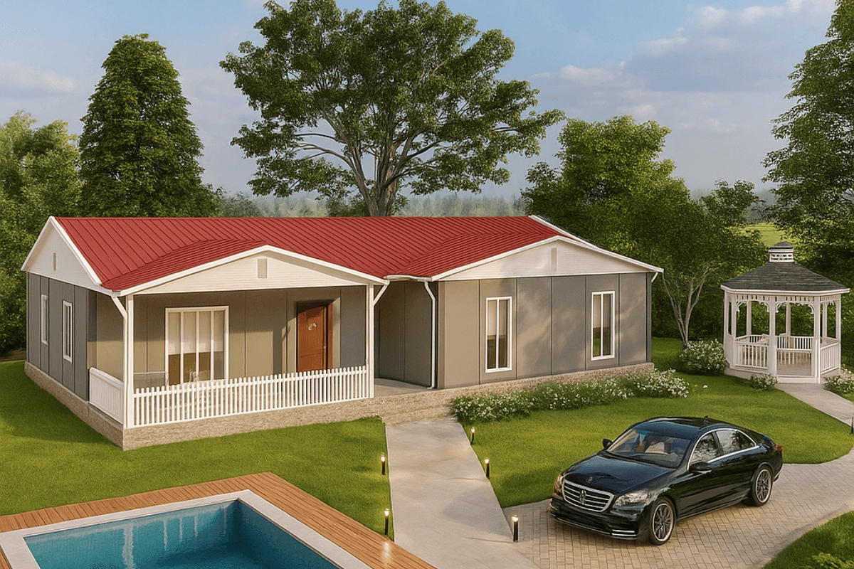 149 m2 Prefabrik Ev
