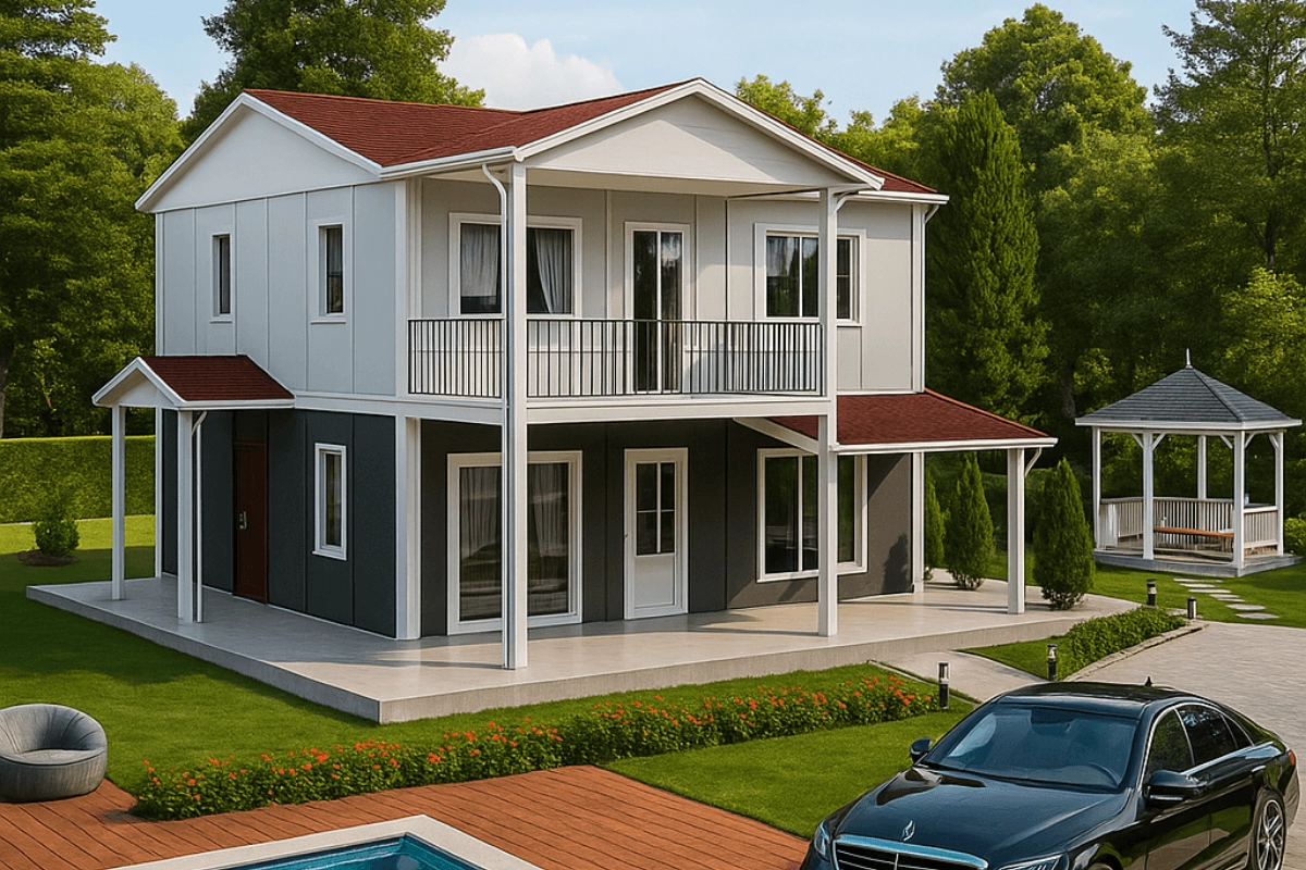 149 m2 Dubleks Prefabrik Ev