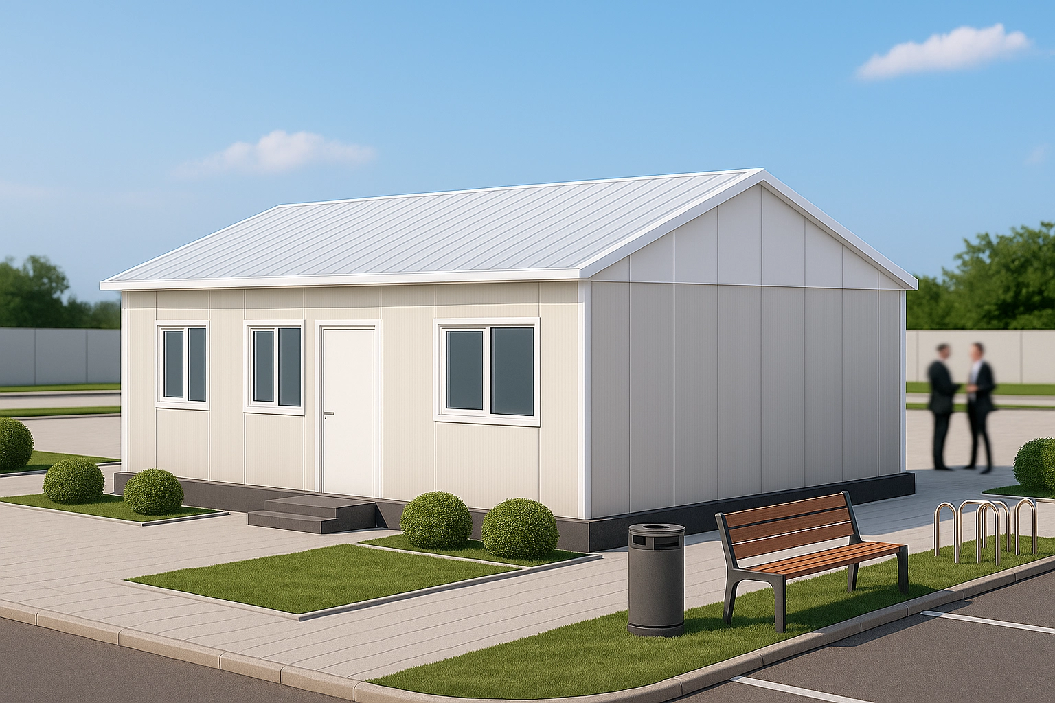 39 m2 Prefabrik Ofis