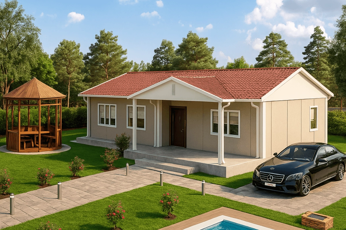 103 m2 Prefabrik Ev