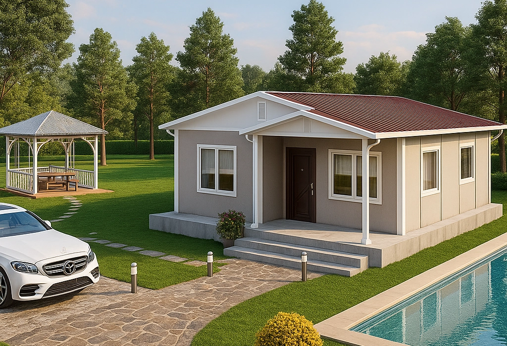 62 m2 Prefabrik Ev