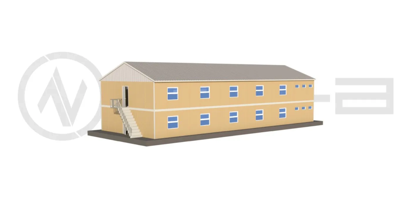 406 m2 Prefabrik Yatakhane - 2