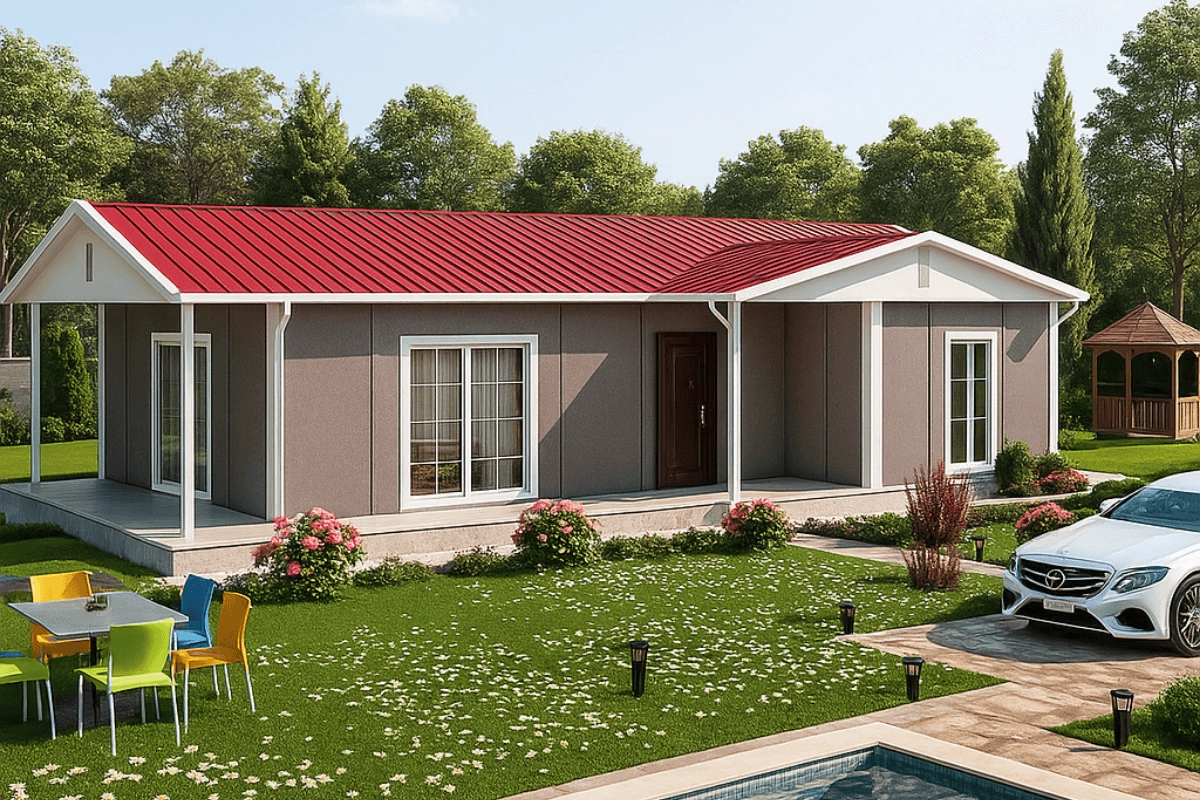 80 m2 Prefabrik Ev
