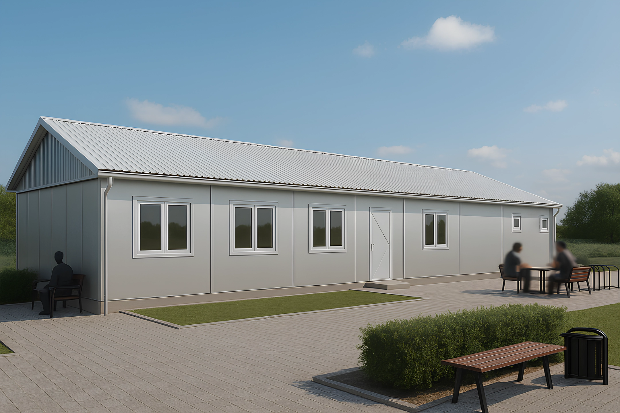 88 m2 Prefabrik Şantiye